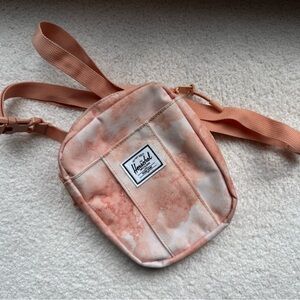 Herschel Supply Company Peach Tie-Dye Crossbody Bag
